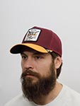 Бейсболка GOORIN BROTHERS арт. 101-1337 (бордовый / рыжий)